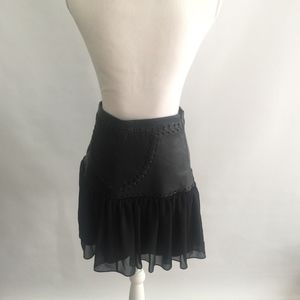 Marciano Black leather Skirt